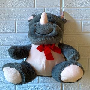 11” Rhino Valentines Plush